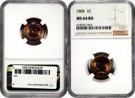 1905 Indian Cent. MS-64 RD (NGC).

PCGS# 2222. NGC ID: 2292.
