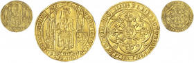 Belgien-Flandern
Ludwig von Male, 1346-1384
Franc à pied o.J., Gent. 4,22 g. Stempelglanz, Prachtexemplar, sehr selten in dieser Erhaltung. Delmonte...