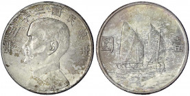 China
Republik, 1912-1949
Dollar (Yuan) Jahr 23 = 1934. vorzüglich/Stempelglanz, leichte Kratzer, Patina. Lin Gwo Ming 110. Yeoman 345.