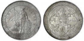 Grossbritannien
Tradedollars
Tradedollar 1898 B. vorzüglich, kl. Randfehler. Krause/Mishler T5.