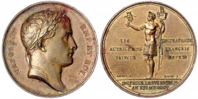 Frankreich
Napoleon I., 1804-1814, 1815
Bronzemedaille 1805 von Andrieu, Denon und Brenet, a.d. Einnahme von Innsbruck. 41 mm. sehr schön/vorzüglich...
