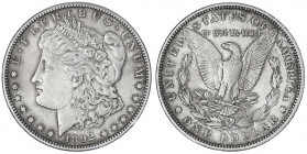 Vereinigte Staaten von Amerika
Unabhängigkeit, seit 1776
Dollar Morgan 1892 S, San Francisco. gutes sehr schön. Krause/Mishler 110.