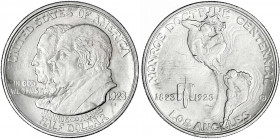 Vereinigte Staaten von Amerika
Gedenkmünzen
1/2 Dollar Monroe Doctrine 1923 S, San Francisco. vorzüglich, kl. Kratzer. Krause/Mishler 153.
