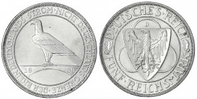 Gedenkmünzen
5 Reichsmark Rheinstrom
1930 D. prägefrisch/fast Stempelglanz. Jaeger 346.