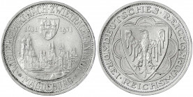 Gedenkmünzen
3 Reichsmark Magdeburg
1931 A. vorzüglich/Stempelglanz. Jaeger 347.