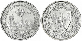 Gedenkmünzen
3 Reichsmark Magdeburg
1931 A. vorzüglich. Jaeger 347.