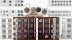 Deutsche Münzen ab 1871
Album und 3 Münzrollen mit hunderten Münzen. Kleinmünzen Kaiserreich bis Bund (u.a. 5 X 20 Pf. J.5, 4 X J.6, 1 X J. 14, 6 X 5...