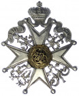 Russland
Zarenreich bis 1917
Regimentsabzeichen 1911 zum 100j. Bestehen des 130. Cherson-Infanterie-Regiments Grossherzog Andrey Vladimirovich. 55 X...