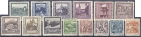 Ausland
Österreich
Landeshauptstädte und Tuberkulosefürsorge 1923/1924, postfrische Erhaltung. Mi. 225,-€. ** Michel 433-446.