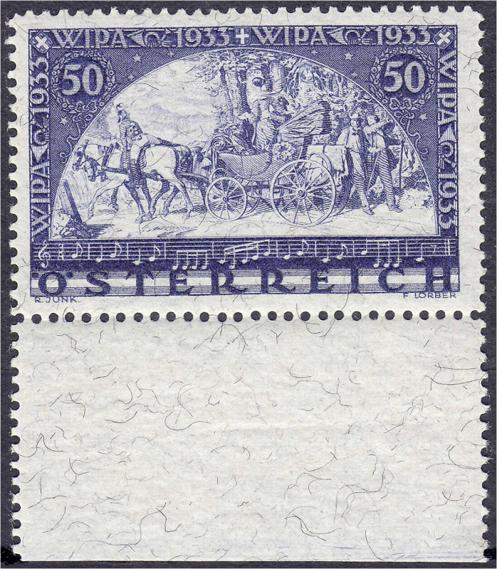 Ausland
Österreich
Internationale Postwertzeichen-Ausstellung WIPA 1933, postf...