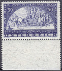 Ausland
Österreich
Internationale Postwertzeichen-Ausstellung WIPA 1933, postfrische Erhaltung, ultramarin, Faserpapier. Mi. 750,-€. ** Michel 556 A...