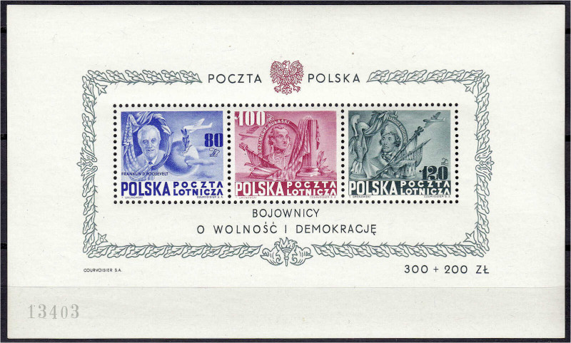 Ausland
Polen
160 Jahre Verfassung der Vereinigten Staaten von Nordamerika 194...