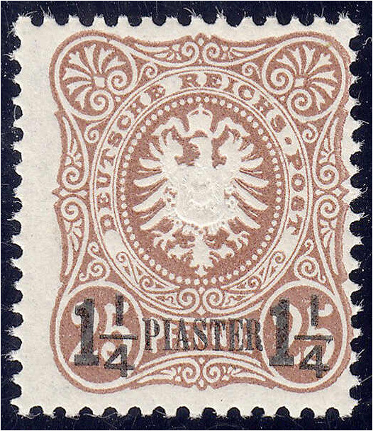 Deutschland
Deutsche Auslandspostämter und Kolonien
Deutsche Post in der Türke...