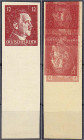 Deutschland
Deutsche Auslandspostämter und Kolonien
Deutsche Besetzungsausgaben 1939/1945
12 Pf. Adolf Hitler Kriegs -und Propagandafälschungen 194...