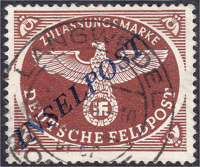 Deutschland
Feldpostmarken
Agramer Aufdruck 1944, gestempelt, A-Zähnung mit Au...