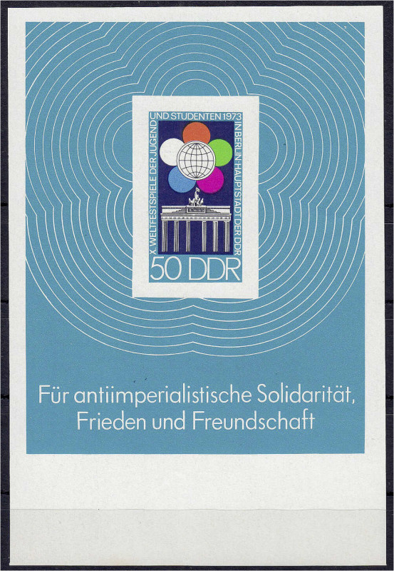 Deutschland
Deutsche Demokratische Republik
Weltfestspiele der Jugend und Stud...