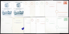 Deutschland
Berlin
Ganzsachen
Sonderpostkarten Berliner Bauten/Doppelkarten 1950/55, komplette Serie P10 - P19 in ungebrauchter Erhaltung. Mi. 840,...