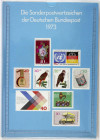 Deutschland
Bundesrepublik Deutschland
Jahrbuch 1973 kpl. in sehr guter Erhaltung inkl. Schutzhülle. Mi. 1.700,- Euro **