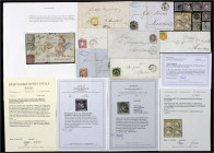 Lots und Sammlungen
Deutschland (alphabetisch)
Altdeutschland-Württemberg 1851-1923 */gest./Briefe: Sehr interessante Sammlung mit reichlich Spitzen...