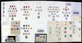 Lots und Sammlungen
Deutschland (alphabetisch)
Berlin 1948-1990 */**/gest./Briefe: Schöner Nachlaß in einem großen Karton mit einer kompletten ungeb...