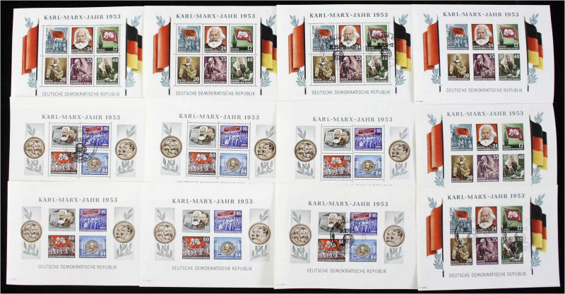 Lots und Sammlungen
Deutschland (alphabetisch)
DDR 1949-1955 */**/gest.: Zwei ...