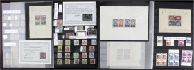 Lots und Sammlungen
Deutschland (alphabetisch)
Deutsches Reich 1872-1945 */**/gest.: Ungebrauchte, postfrische und gestempelte Sammlung in drei dick...