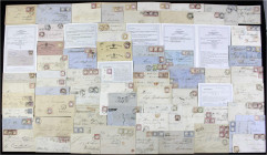 Lots und Sammlungen
Deutschland (alphabetisch)
Deutsches Reich-Brustschilde 1872-1874 */gest./Briefe: Sehr schöne Sammlung mit allen Marken, oft meh...