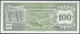 Ausland
Aruba
100 Florin 1.1.1986. I, sehr selten. Pick 5.