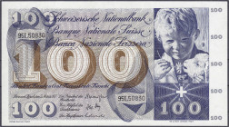 Ausland
Schweiz
100 Franken 7.3.1973. I- Pick 49.o.