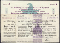 Deutsches Notgeld und KGL
Katzenstein (Hannover)
Deutsche Gips-Kompagnie Aktiengesellschaft, 25 GPfg., 2 1/2 u. 3 GMk. 5.11., 26.11. und 7.12.1923. ...