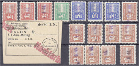 Deutsches Notgeld und KGL
Litzmannstadt (Polen)
Talon für je ein zusätzliches Mittagessen o.D. (1944). Dazu 16 Ostarbeiter Sparmarken. unterschiedli...