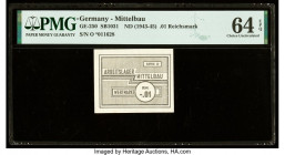 Germany Mittelbau .01 Reichsmark ND (1943-45) GE-250 PMG Choice Uncirculated 64 EPQ. 

HID09801242017

© 2022 Heritage Auctions | All Rights Reserved