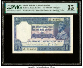 India Government of India 10 Rupees ND (1917-30) Pick 7b Jhun3.7.2 PMG Choice Very Fine 35. Spindle hole at issue.

HID09801242017

© 2022 Heritage Au...