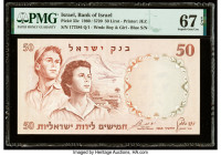 Israel Bank of Israel 50 Lirot 1960 / 5720 Pick 33c PMG Superb Gem Unc 67 EPQ. 

HID09801242017

© 2022 Heritage Auctions | All Rights Reserved
