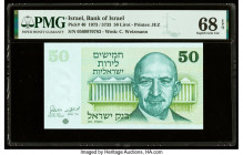 Israel Bank of Israel 50 Lirot 1973 / 5733 Pick 40 PMG Superb Gem Unc 68 EPQ. 

HID09801242017

© 2022 Heritage Auctions | All Rights Reserved