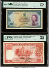 Rhodesia Reserve Bank of Rhodesia 5 Pounds 10.11.1964 Pick 26a PMG Very Fine 25; Scotland North of Scotland Bank Ltd. 5 Pounds 1.7.1949 Pick S645 PMG ...