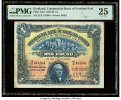Scotland Commercial Bank of Scotland Ltd. 1 Pound 31.10.1924 Pick S327 PMG Very Fine 25. 

HID09801242017

© 2022 Heritage Auctions | All Rights Reser...