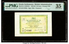 Straits Settlements Government of the Straits Settlements 10 Cents 1919-20 Pick 6c KNB14b PMG Choice Very Fine 35. 

HID09801242017

© 2022 Heritage A...