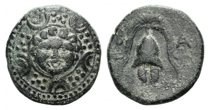 Kings of Macedon, Philip III (323-317 BC). Æ Half Unit (15mm, 3.32g, 6h). Salami...