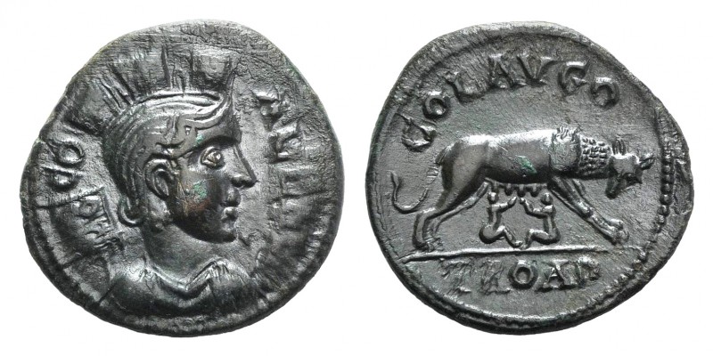 Troas, Alexandria. Pseudo-autonomous issue, c. mid 3rd century AD. Æ (23mm, 5.72...