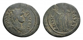 Lydia, Sardeis. Pseudo-autonomous issue, time of Nerva (96-98). Æ (29mm, 8.24g, 12h). Draped bust of the Senate r. R/ Demeter standing l., holding gra...