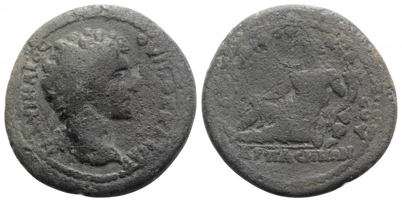Marcus Aurelius (Caesar, 139-161). Caria, Harpasa. Æ (25mm, 7.06g, 12h). Candidu...