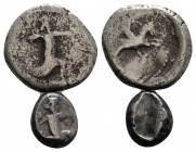 Lot of 2 Greek Ar coins, to be catalog. Lot sold as is, no return