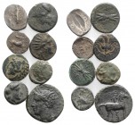Lot of 10 Greek Coins, Ar and AE, to be catalog. Lot sold as is, no return