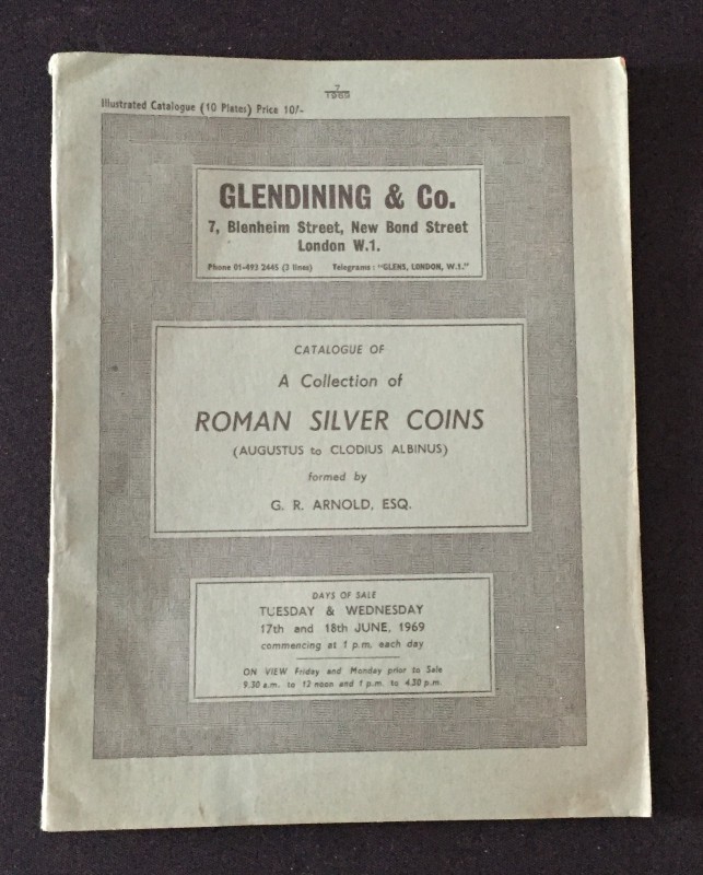 Glendining & Co., A collection of Roman Silver Coins (Augustus to Clodius Albinu...