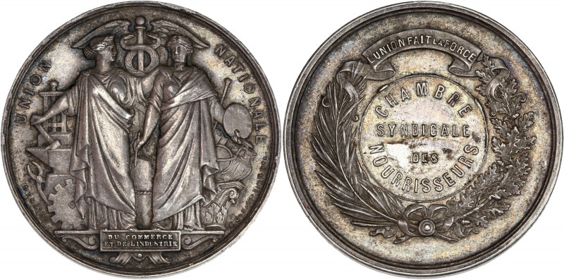Chambre des mécaniciens chaudronniers fondeurs (19ème siècle) - Argent .
Poinçon...