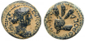 Herod Philip, 4 BCE - 34 CE. AE 16 (3.68 g). VF