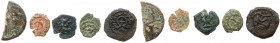 5-piece lot of Herodian Period Coins