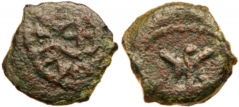 Herodian Dynasty. Herod I The Great. 3-piece lot. All minted in Jerusalem. Consi...