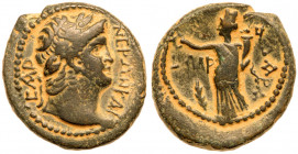 Nero. Æ (9.24 g), AD 54-68. VF